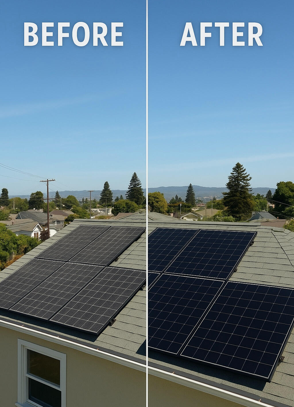 OakSolar Before & After
